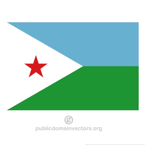 Vlag van Djibouti