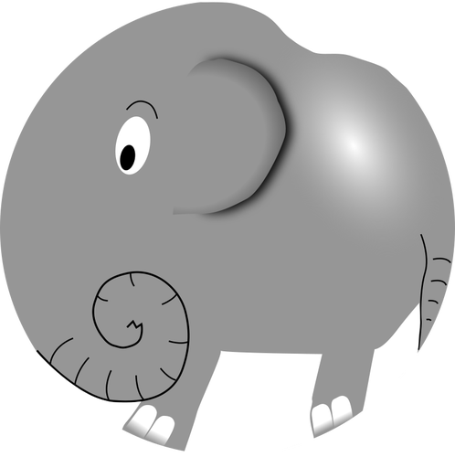 Серый слон