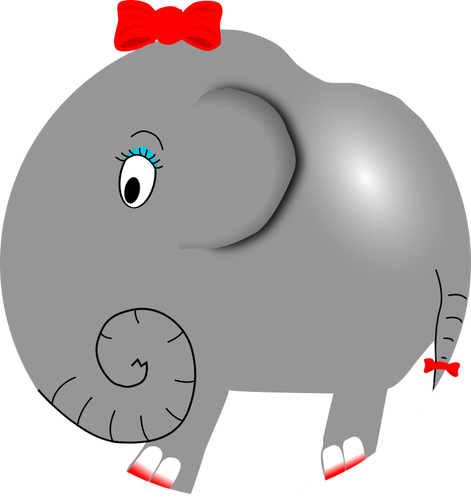 Kvinnelig elefant