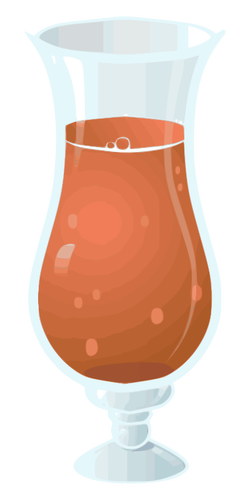 Exotischen Saft Vektorgrafik