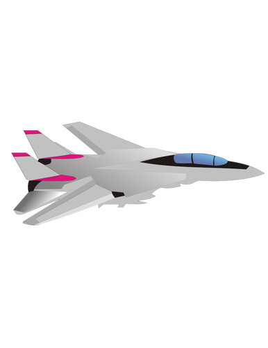 Grumman F-14 Tomcat vliegtuigen vector afbeelding