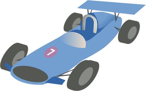 Imagine vectorială de f1 bolidul