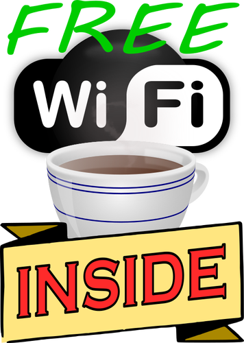 Adesivo di Wi-Fi gratis