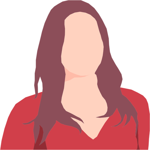 Ansiktsløs kvinne avatar
