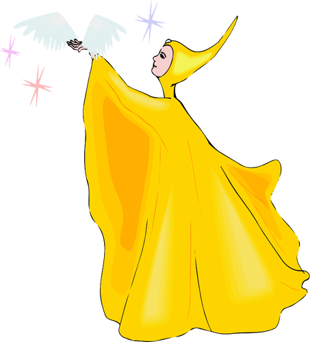 Fairy in yellow