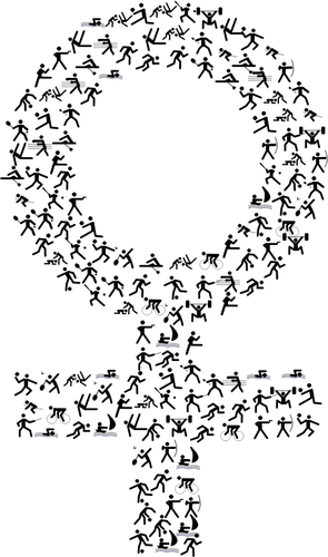 女性のシンボル スポーツ