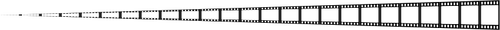 Film strip perspectief