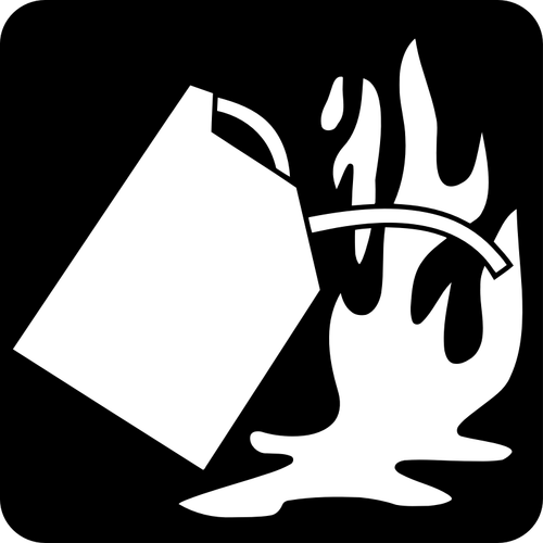 Brandblusser pictogram