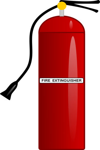 Feuerlöscher-Vektor-Bild