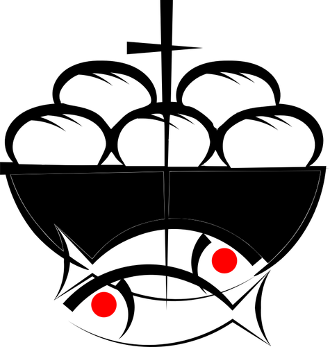 Fisk og brød