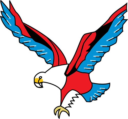 Fargerike eagle