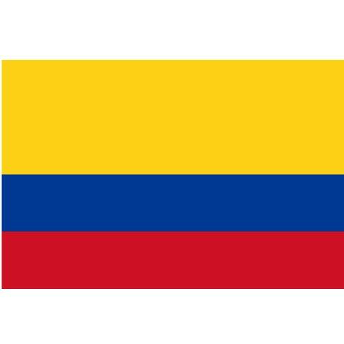 Vector bandeira da Colômbia