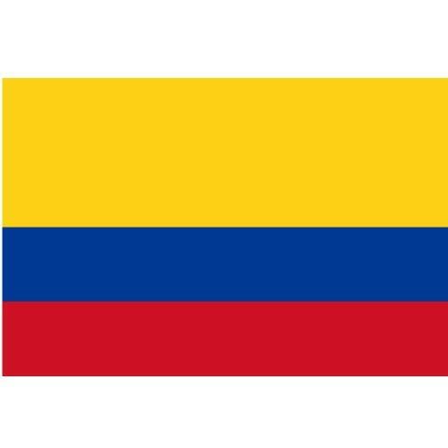 Flagga Colombia vektor