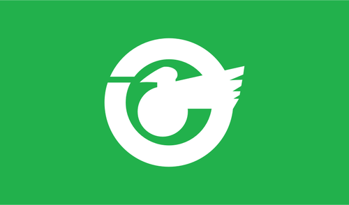 Vlag van de voormalige Meiho, Gifu