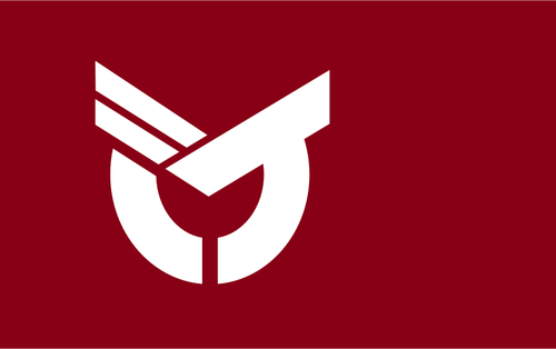 Flagge von Ishiakwa, Fukushima