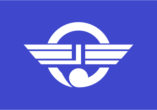 爱媛县伊予三岛的旗子