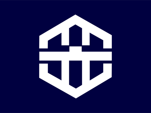 Vlag van Kasahara, Gifu