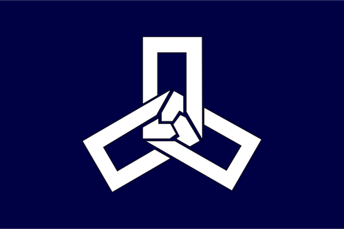 Vector bandera de Mikuni, Fukui