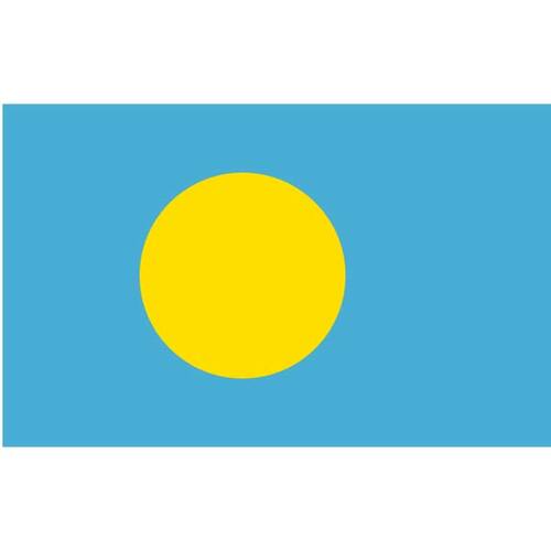 Vector bandeira de Palau
