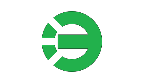 Bandeira de Shinyoshitomi, Fukuoka