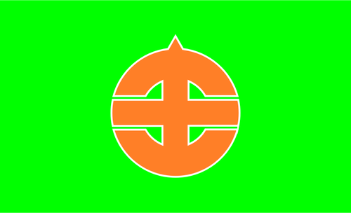 Bandera de Tanushimaru, Fukuoka