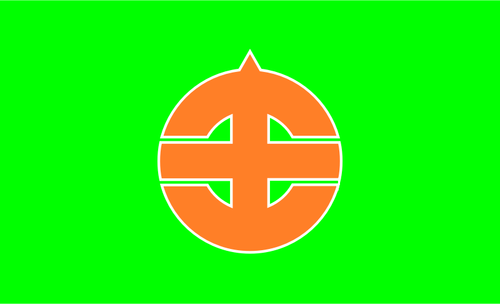 Flag of Tanushimaru, Fukuoka