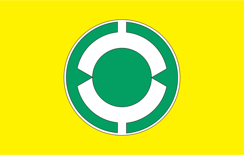 Flag of Toyo, Ehime