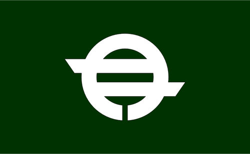 Flagge von Tsukidate, Fukushima