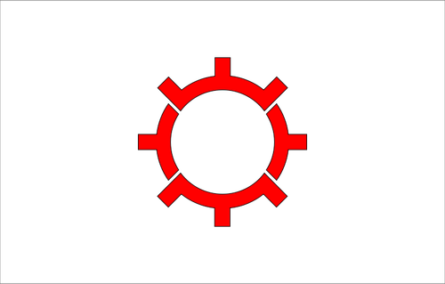 Yamato, Fukushima के ध्वज