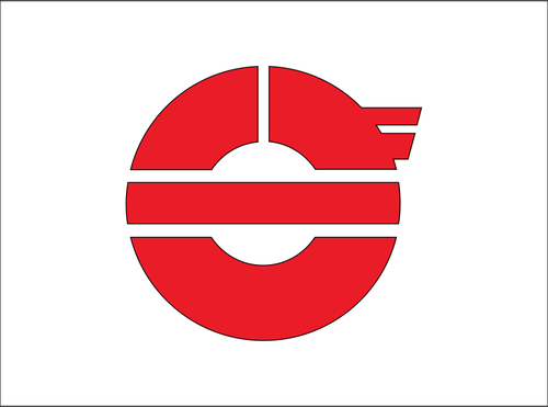 Yokaichiba, चिबा का ध्वज