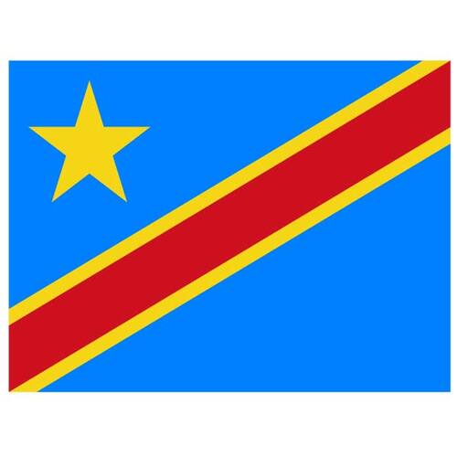 Demokratik Kongo Cumhuriyeti bayrağı