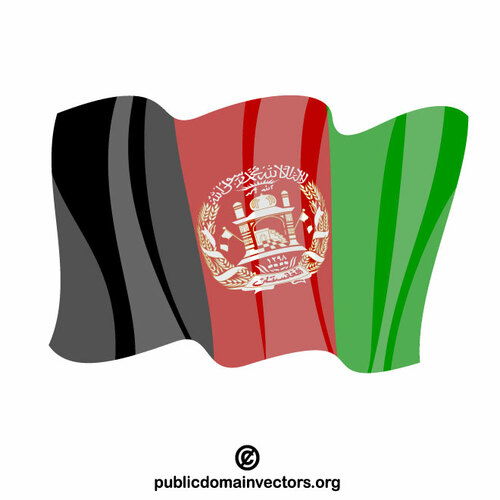 Afghanistans flagga