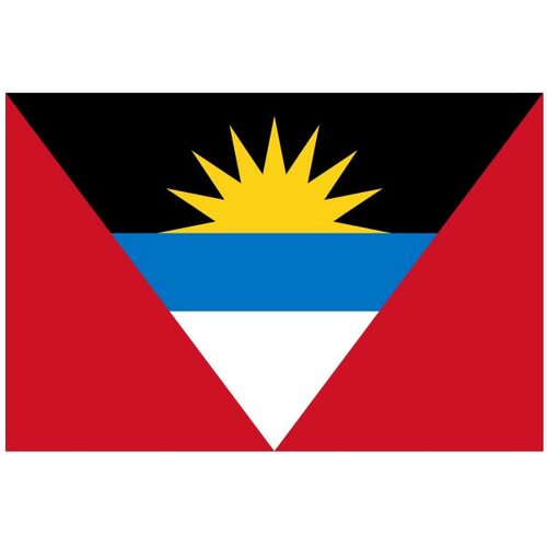 Antigua ve Barbuda bayrağı vektör