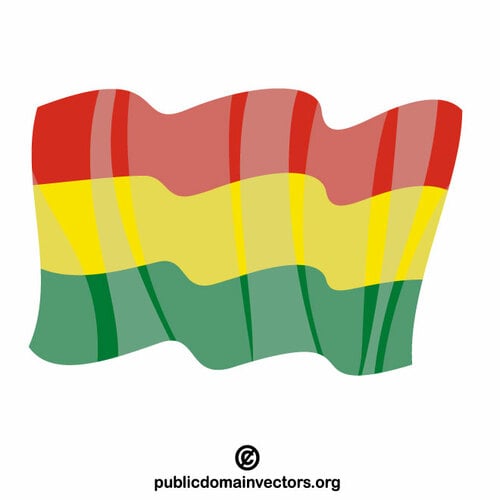 Flagge Boliviens