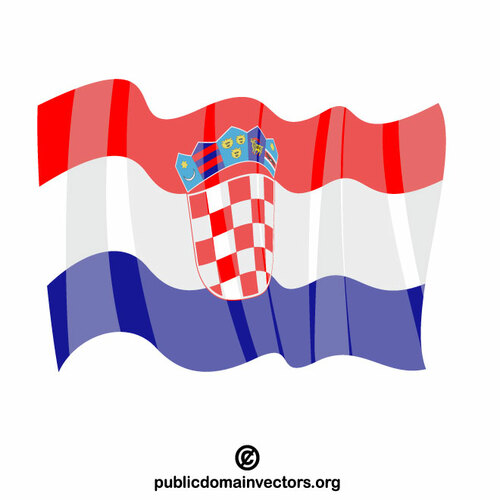 क्रोएशिया का राष्ट्रीय ध्वज
