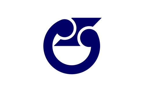 Edosaki, Ibaraki flagg