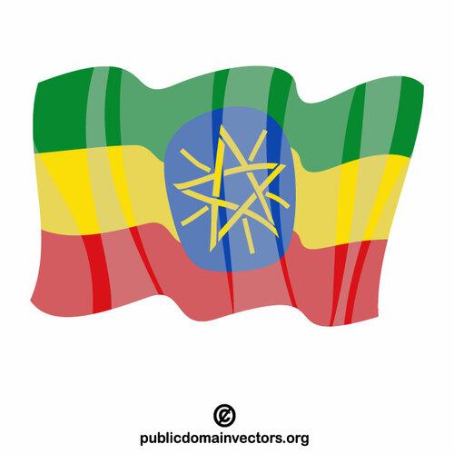 Vlag van Ethiopië