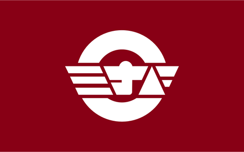 Bandeira da antiga Minabe, Wakayama