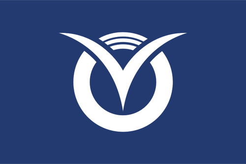 Flag of Futtsu, Chiba