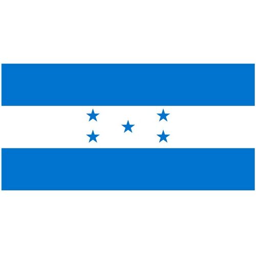Vektor flagga Honduras