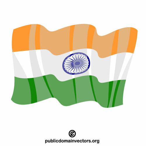 Flagge Indiens