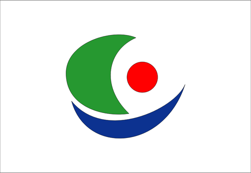 Flagge Kamijima, Ehime