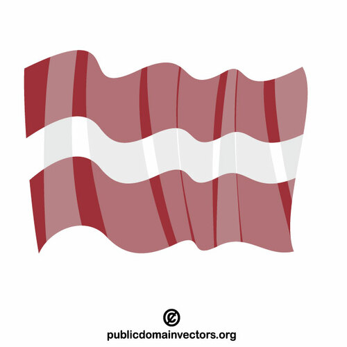 लातविया का राष्ट्रीय ध्वज