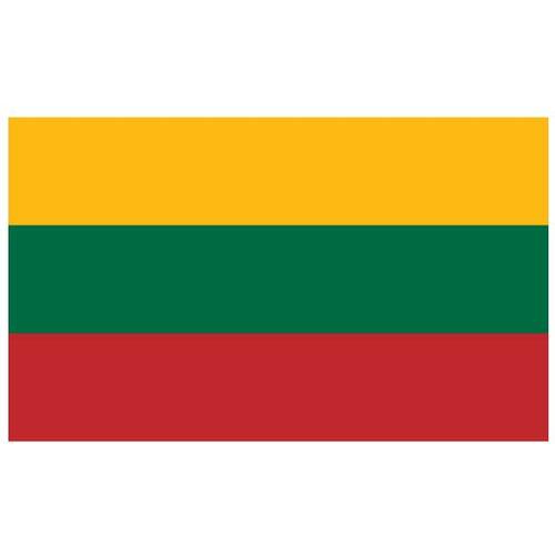Vector vlag van Litouwen