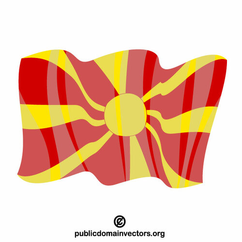 Bandeira da Macedônia do Norte