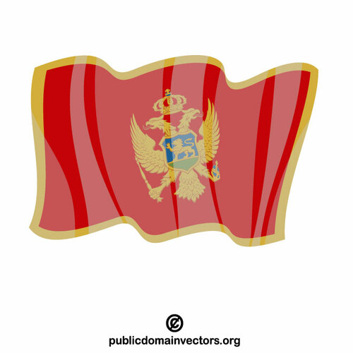 Bandera de Montenegro