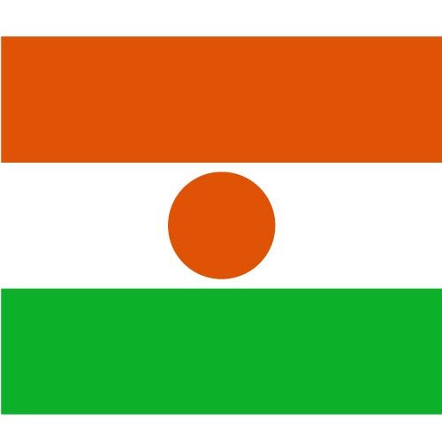 Bendera vektor Niger