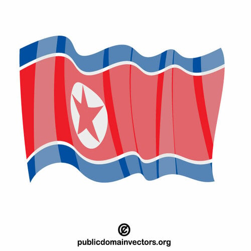 Pohjois-Korean valtion lippu