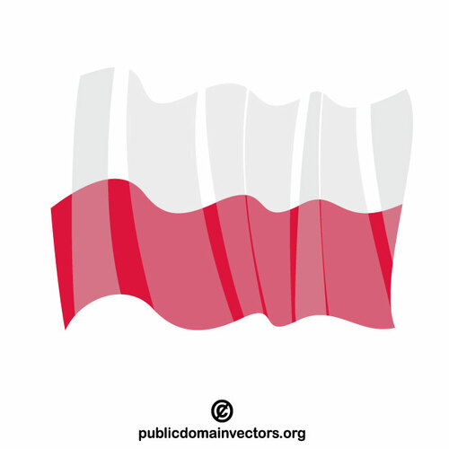 Polnische Nationalflagge