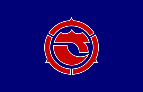 Satomi वेक्टर आरेखण का आधिकारिक झंडा
